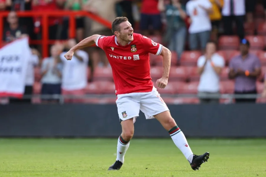 Paul Mullin Shared a Heartwarming Clip of His Son Albi Walking Out With the Wrexham Squad Before Their Game Against Stockport County