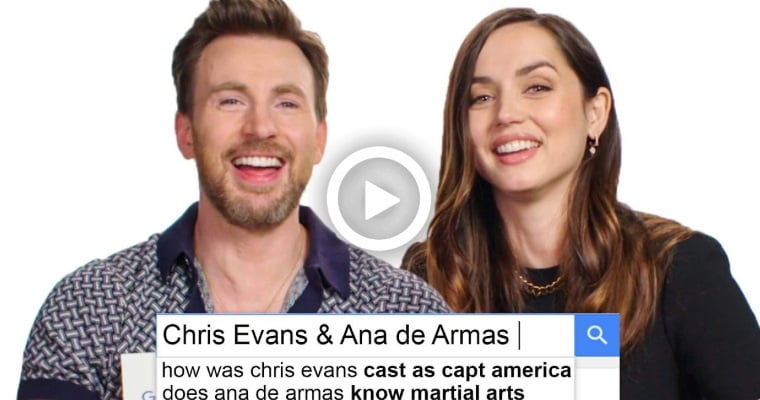 Watch Chris Evans and Ana de Armas tackle internet's most searched questions on WIRED video