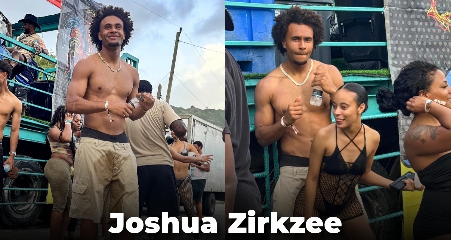 Joshua Zirkzee Spotted Partying in Barbados After Breakup and Tough Man United Debut